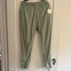 Scotch & Soda Light Green Joggers